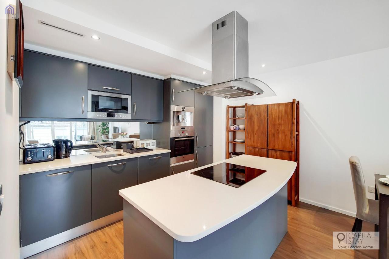 Fully Serviced Two Bed Apartment By Excel & O2 Лондон Экстерьер фото