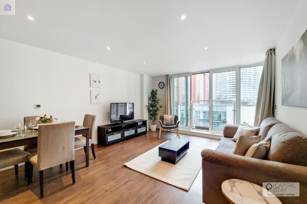 Fully Serviced Two Bed Apartment By Excel & O2 Лондон Экстерьер фото