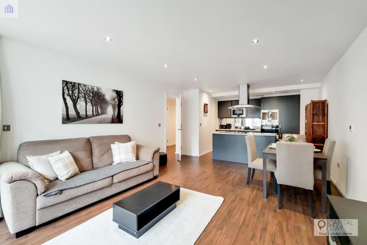 Fully Serviced Two Bed Apartment By Excel & O2 Лондон Экстерьер фото