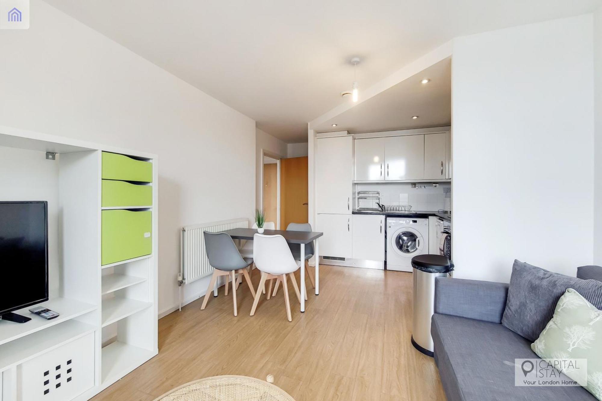 Fully Serviced Two Bed Apartment By Excel & O2 Лондон Экстерьер фото